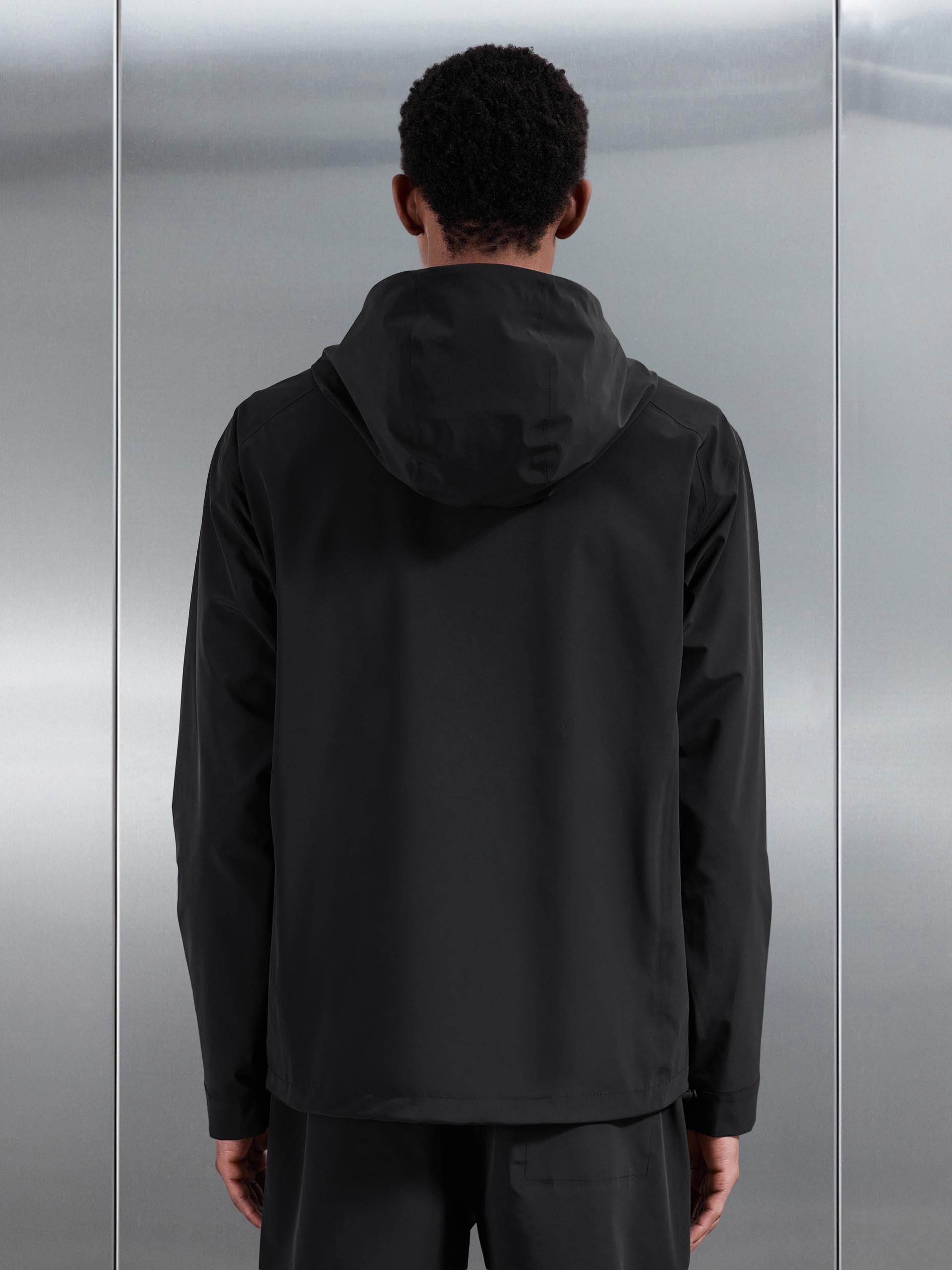 Waterproof Golf Jacket in Black