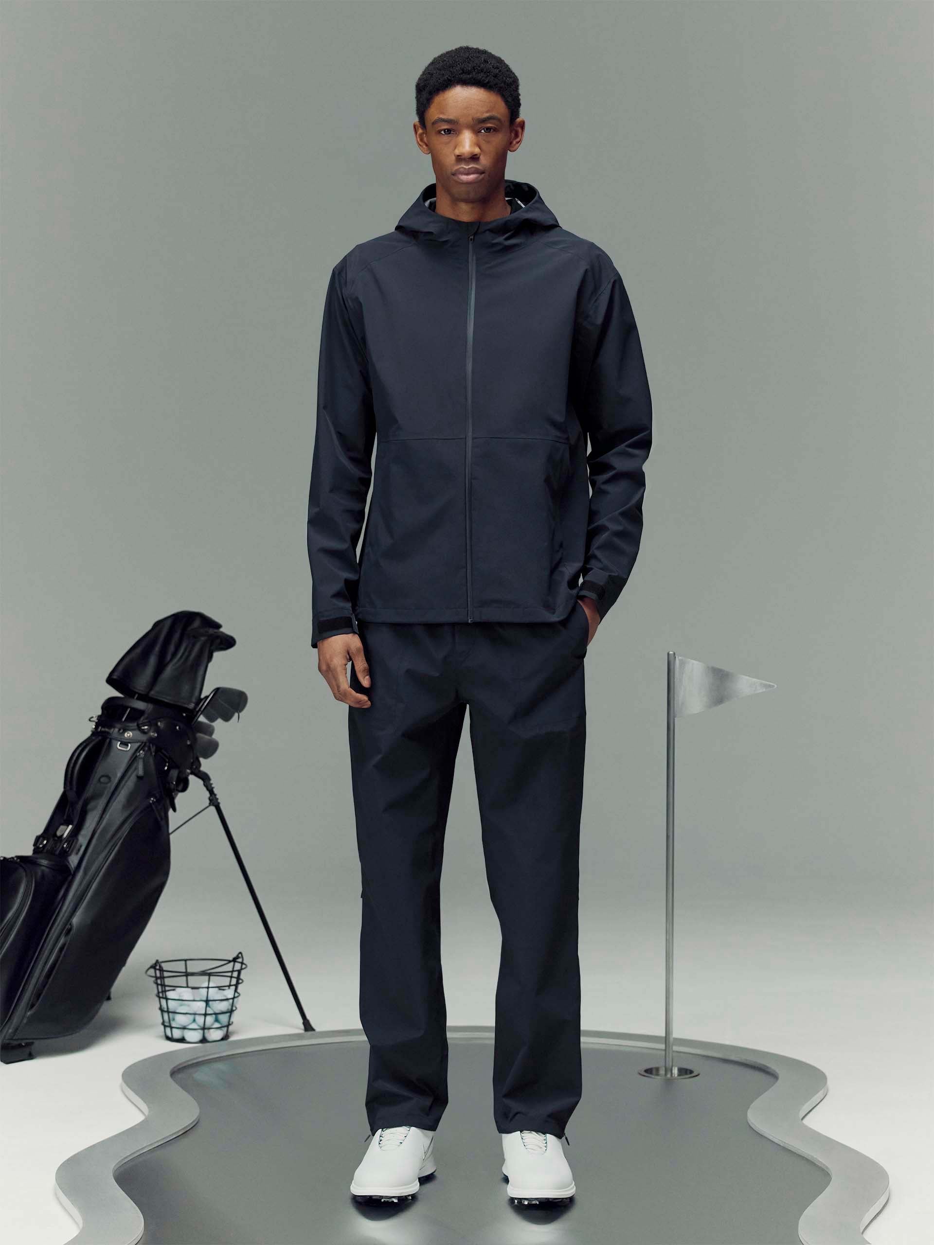 Waterproof Golf Jacket in Navy