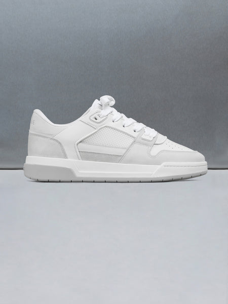 Basket Trainer in White Ice