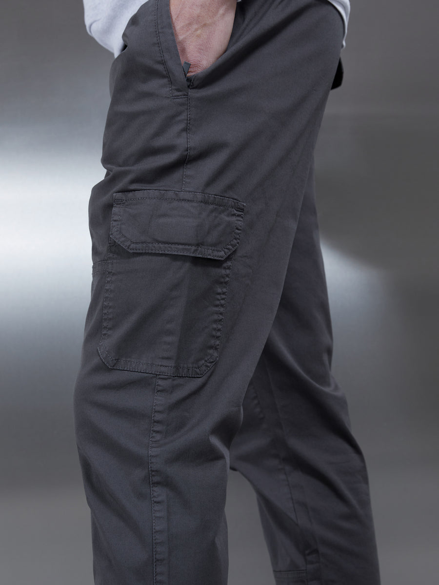 Worker Cargo Pant in Grey