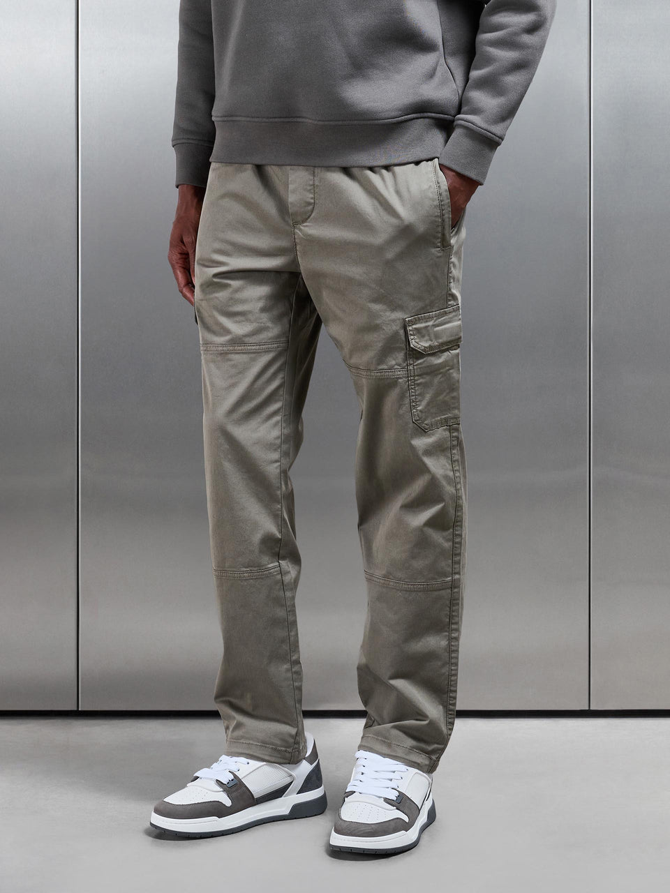 Worker Cargo Pant In Olive