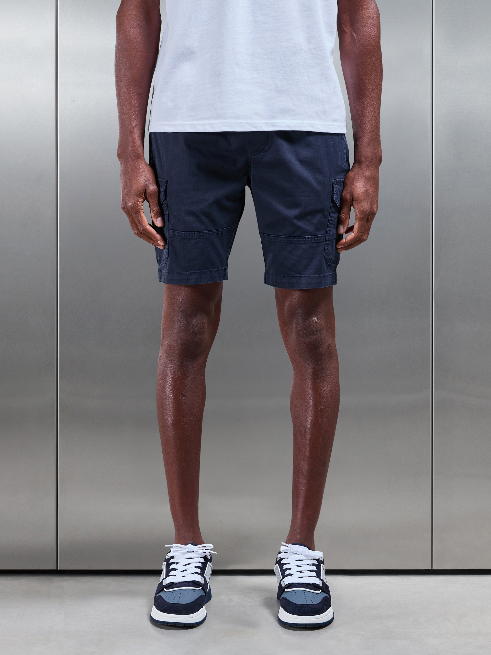 Worker Cargo Short in Navy