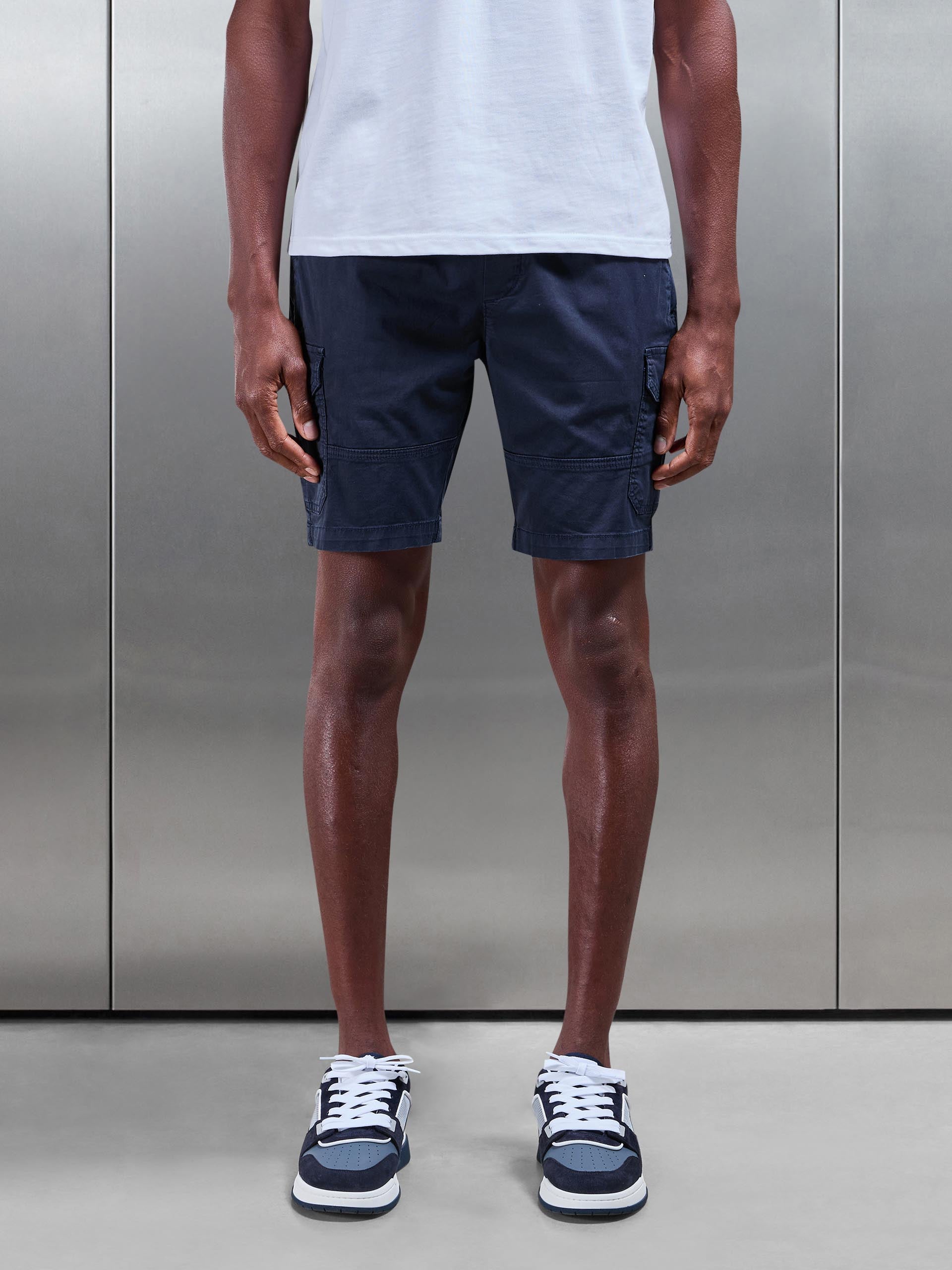 Worker Cargo Short in Navy