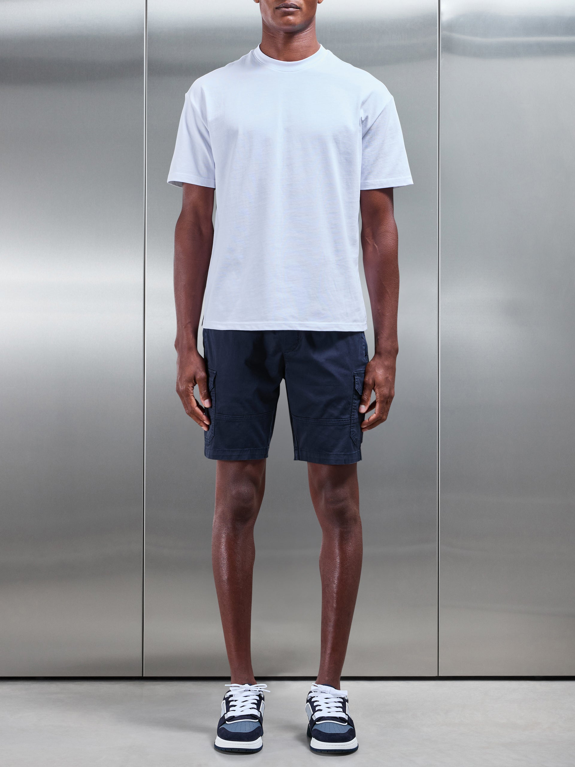 Worker Cargo Short in Navy