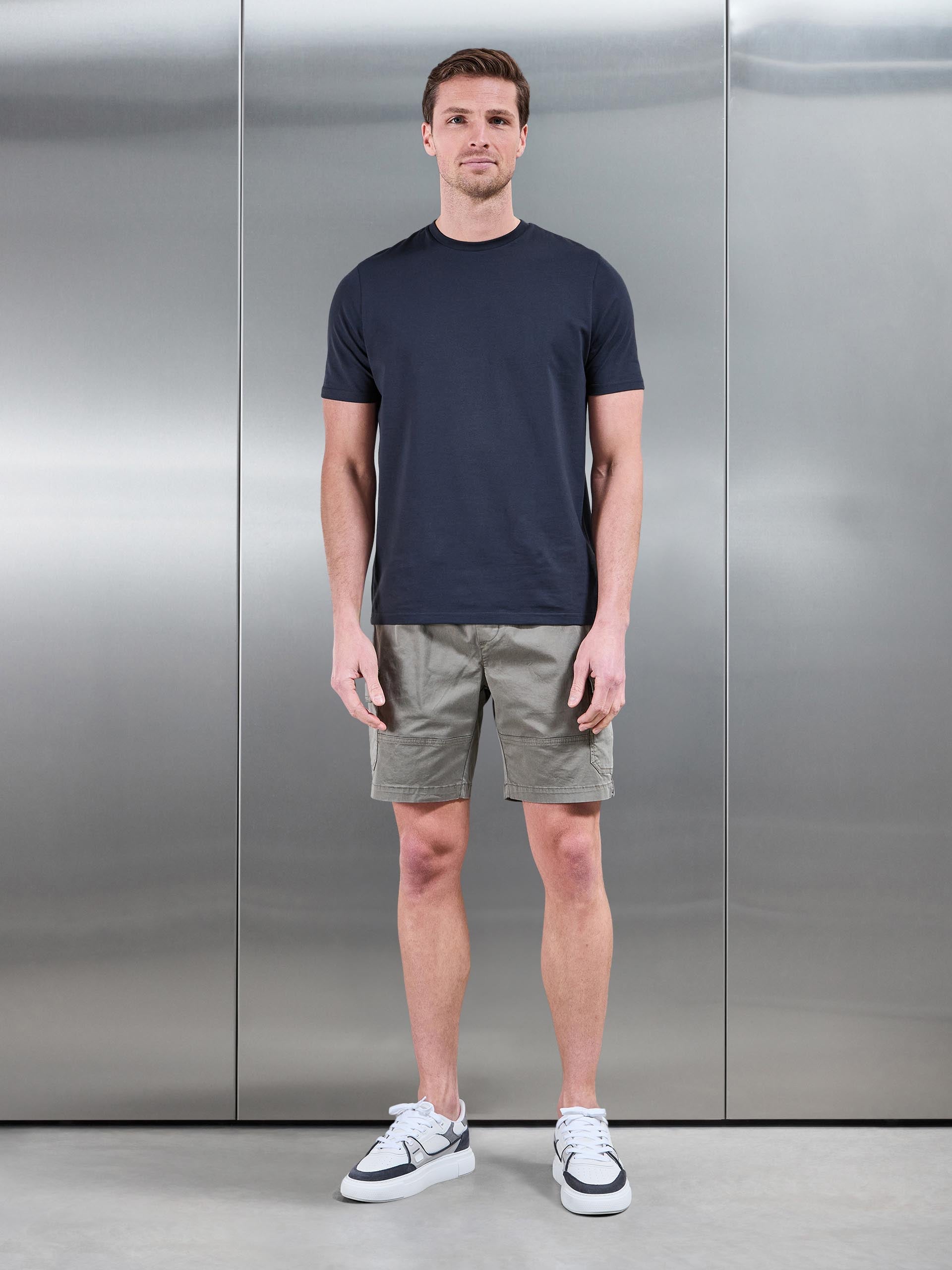 Worker Cargo Short in Olive