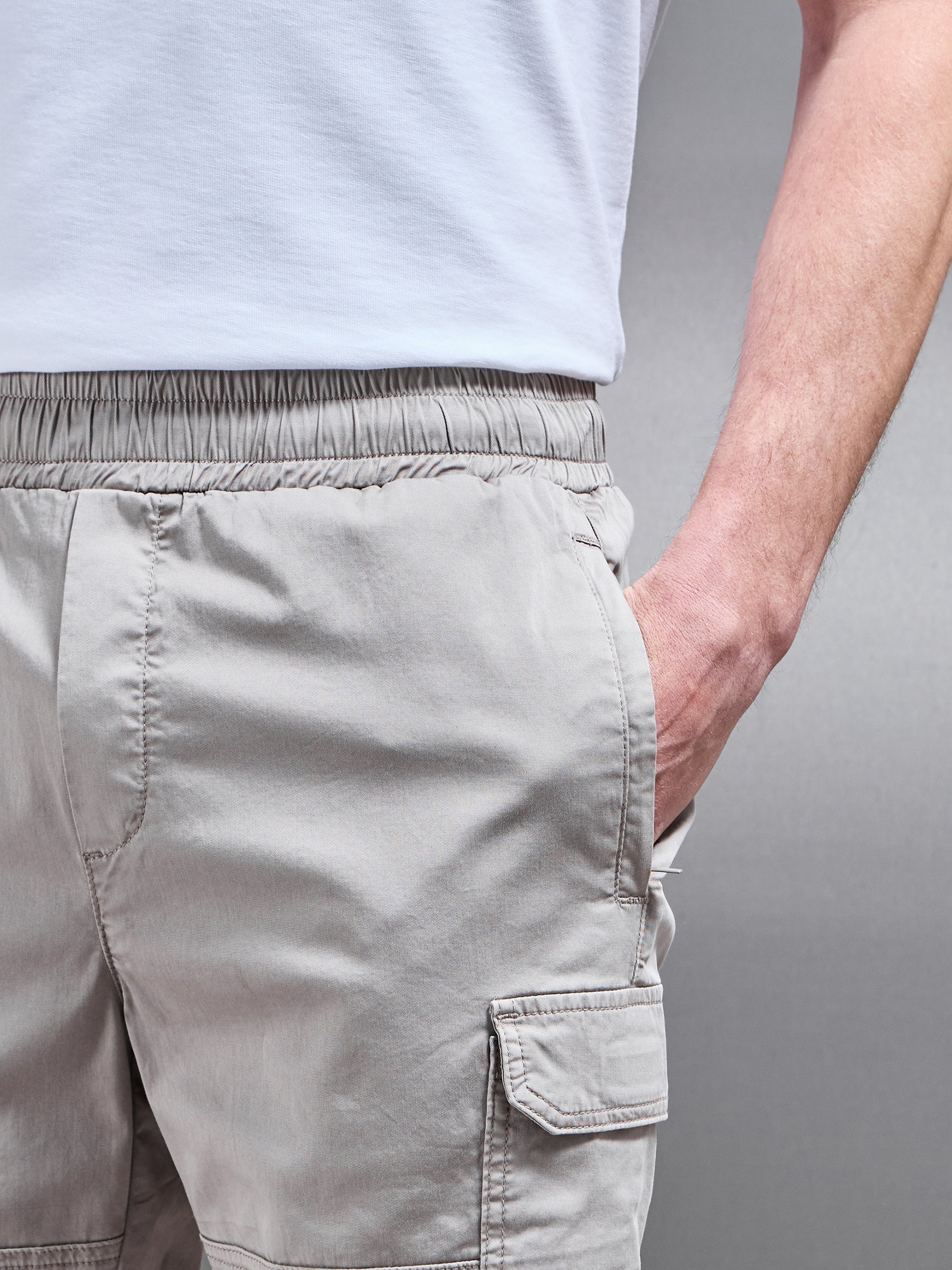 Worker Cargo Short in Stone