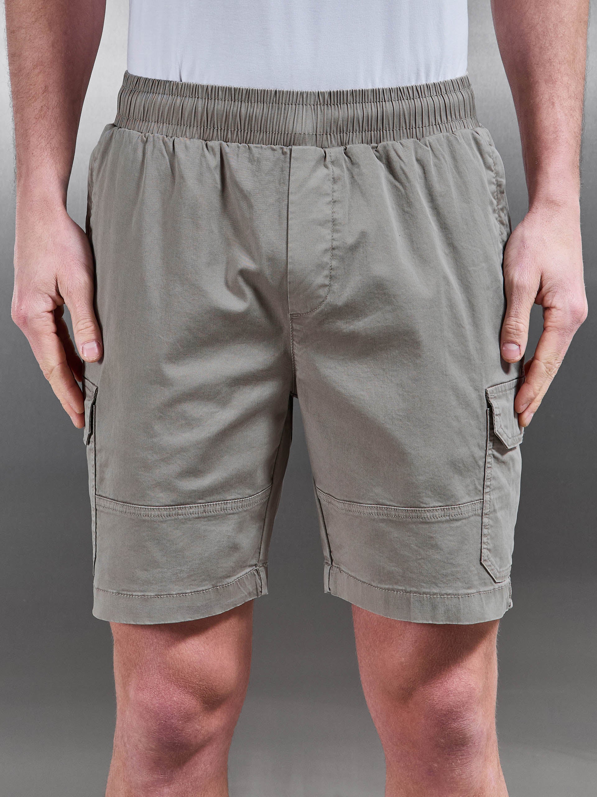 Worker Cargo Short in Stone
