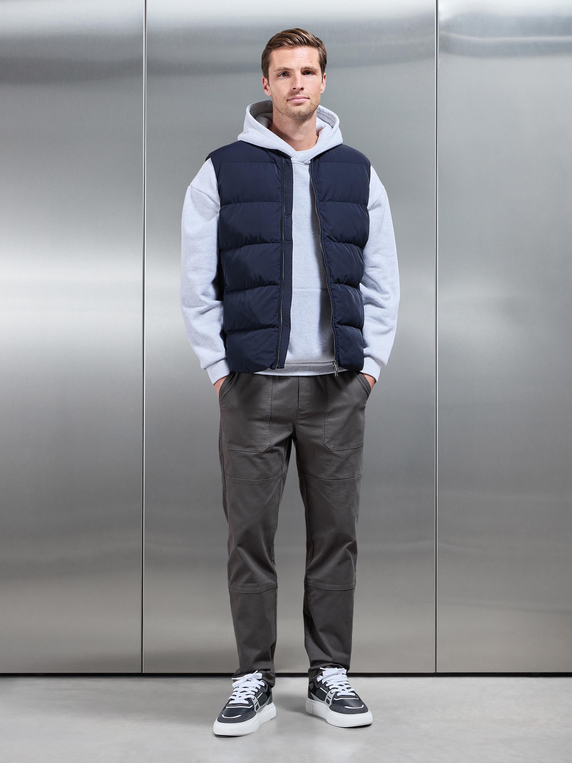 Worker Trouser in Grey