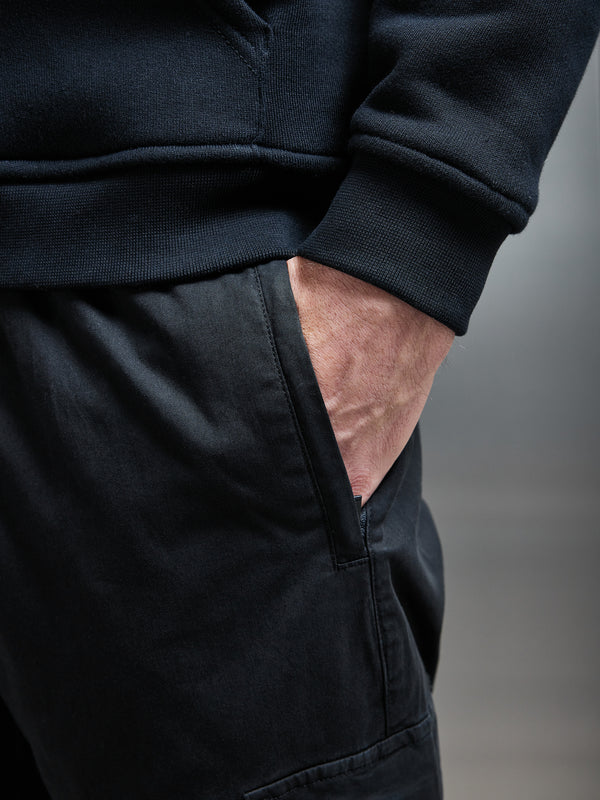 Worker Cargo Pant in Black