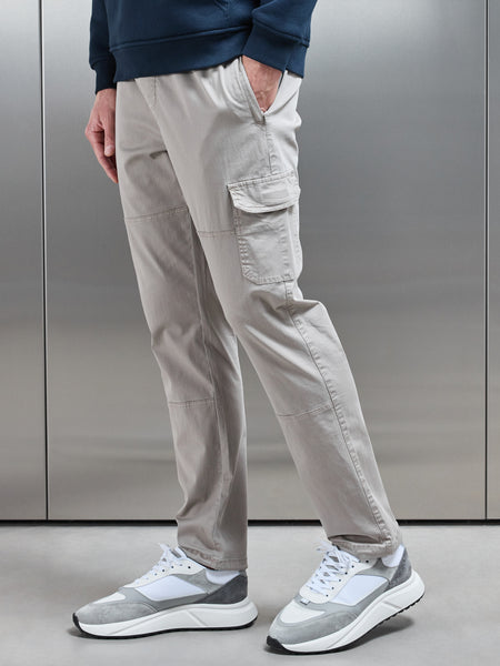 Worker Cargo Pant in Stone Image 1