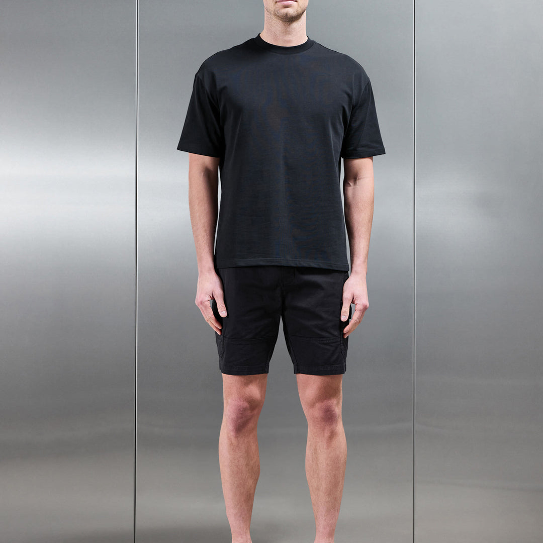 Worker Cargo Short in Black