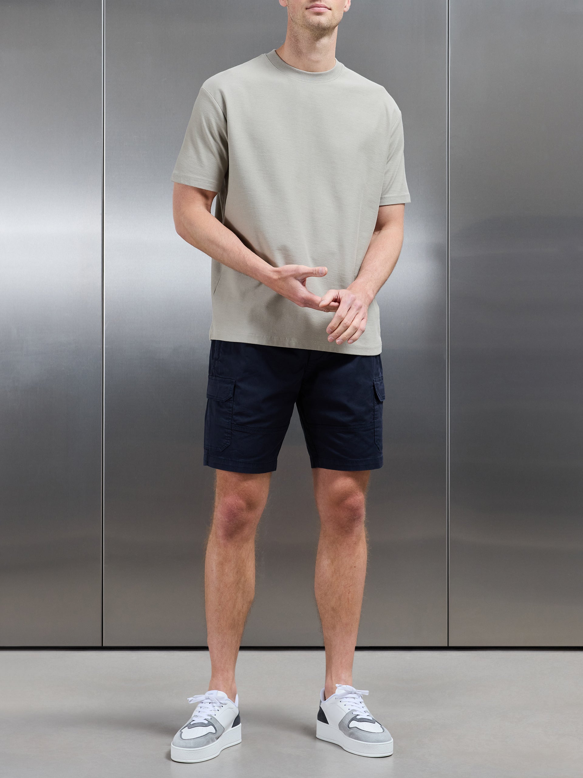 Worker Cargo Short in Navy