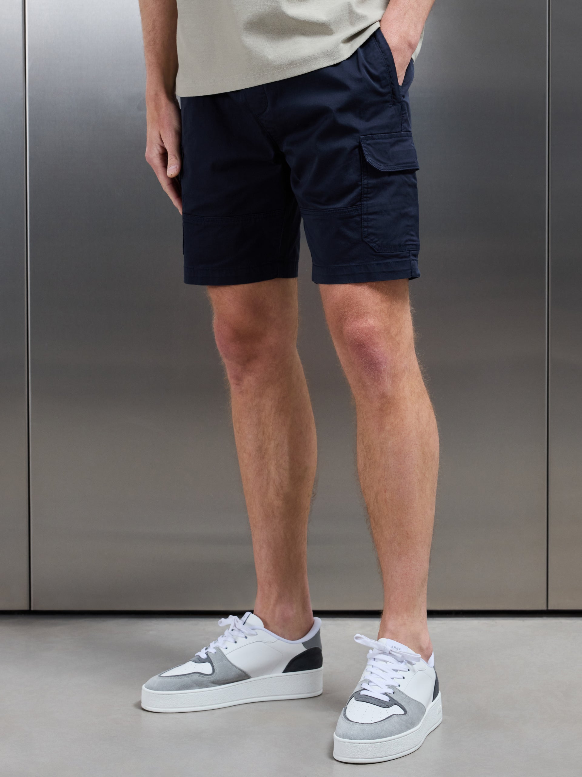 Worker Cargo Short in Navy