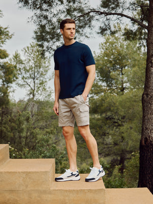 Worker Cargo Short in Stone