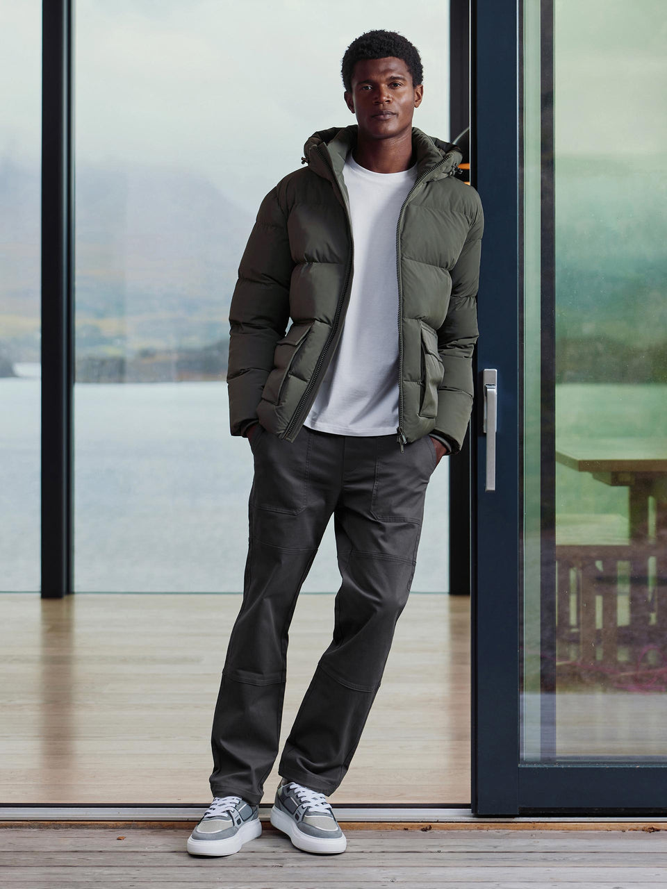 Worker Trouser in Grey