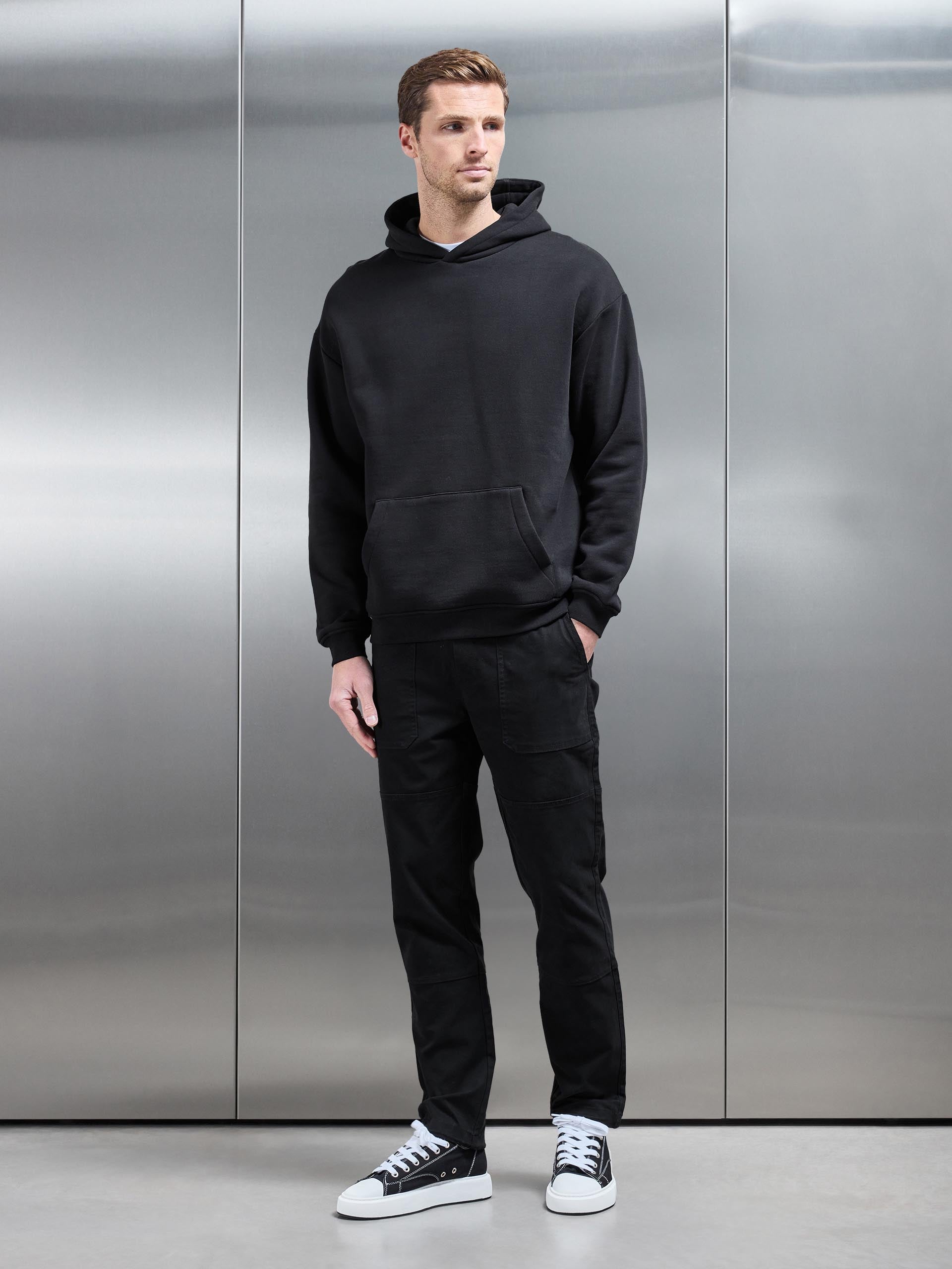 Worker Trouser in Black