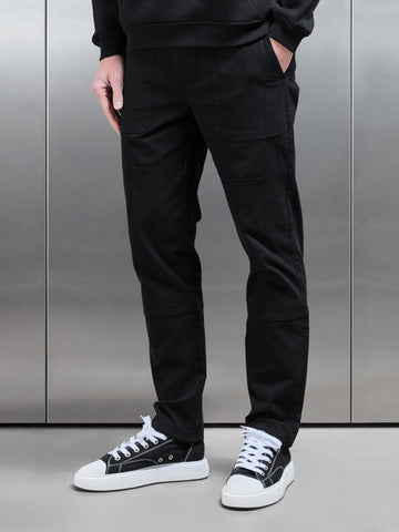 Worker Trouser in Black