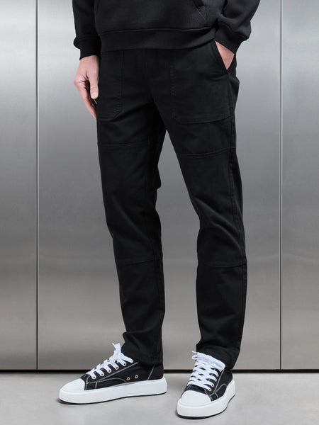 Worker Trouser in Black