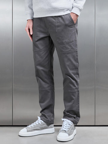 Worker Trouser in Grey