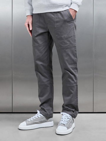 Worker Trouser in Grey
