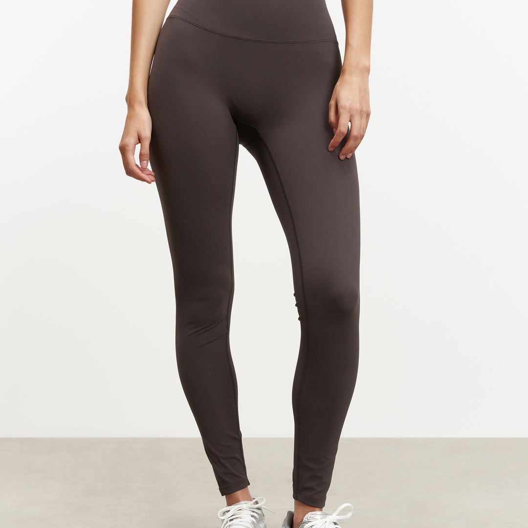 Womens Active Legging in Brown