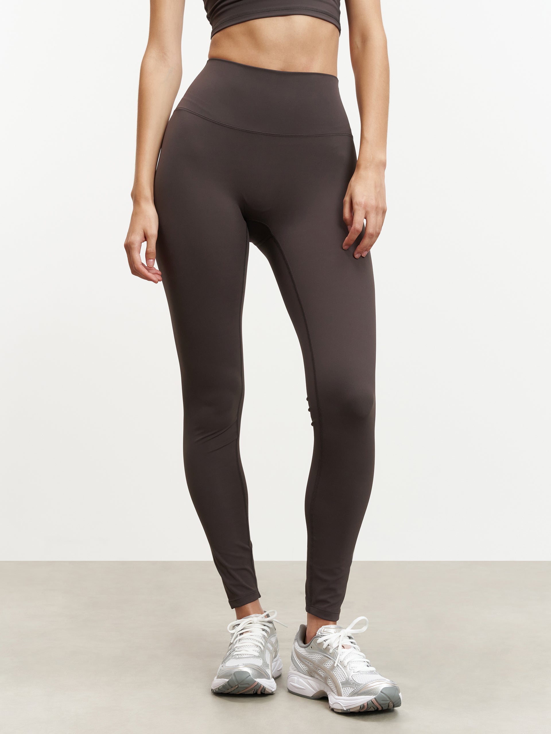 Womens Active Legging in Brown