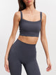 Womens Active Sports Bra in Slate Blue