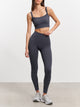 Womens Active Legging in Slate Blue