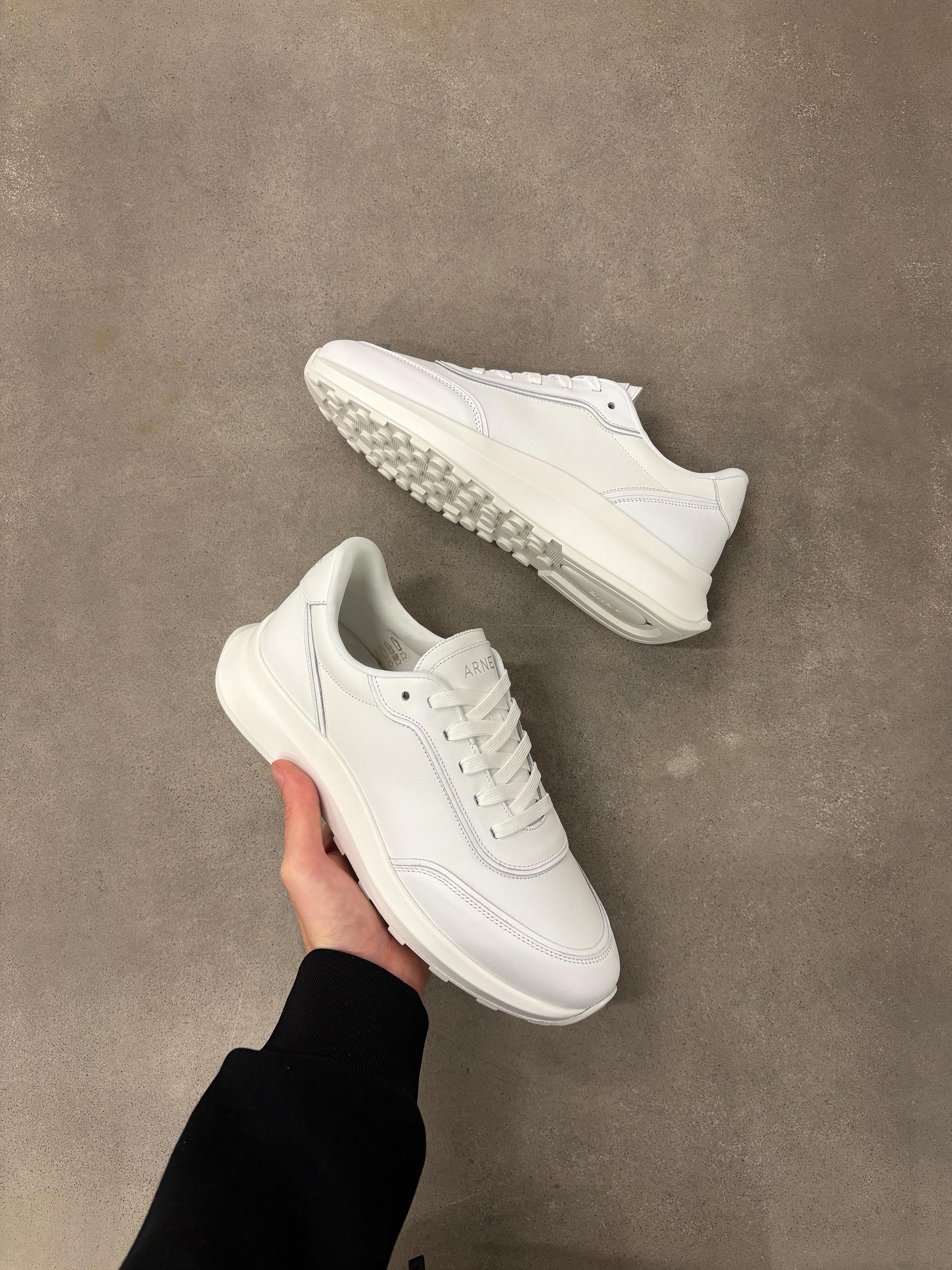 Low Runner in Triple White