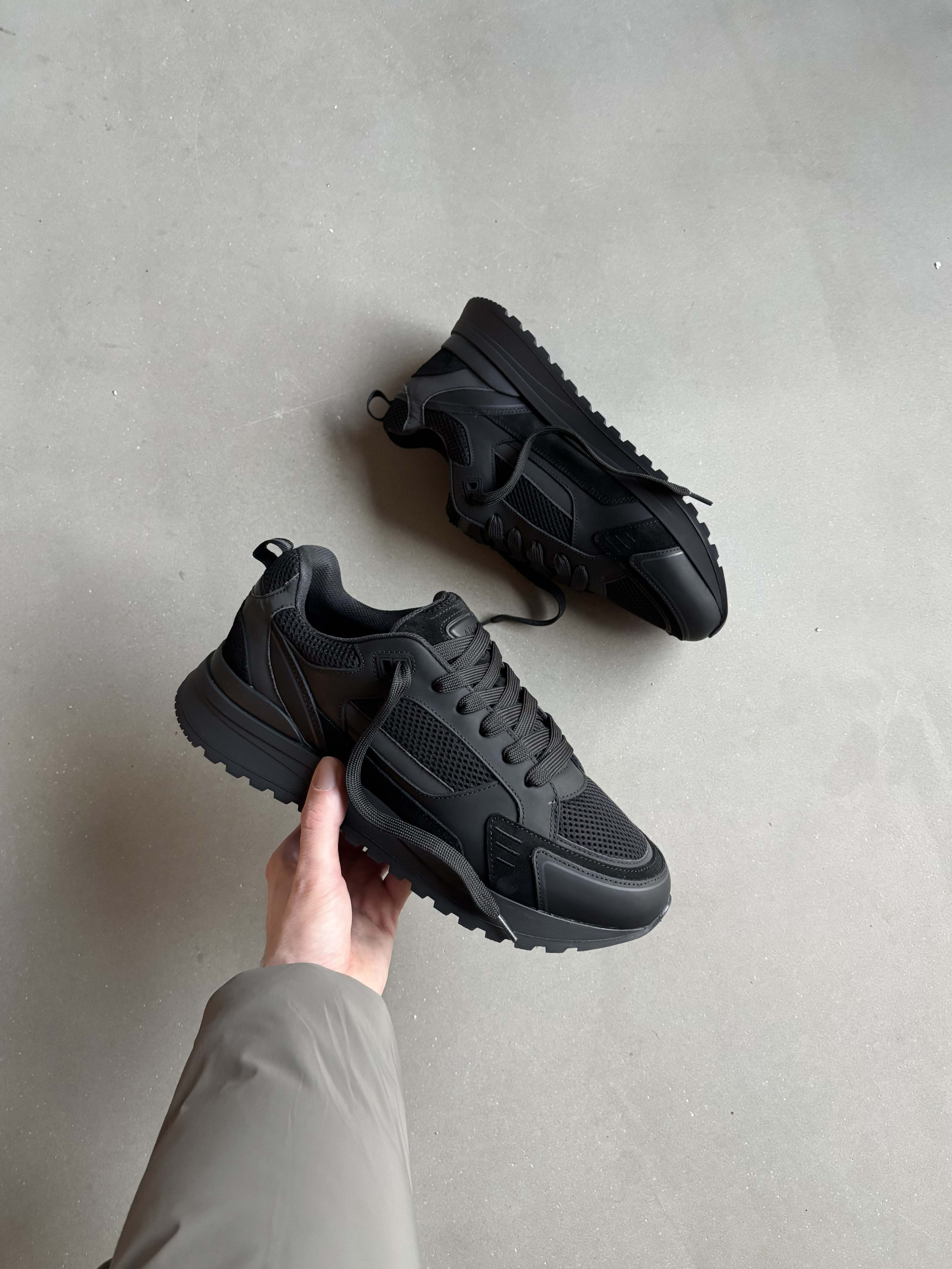 Technical Racer in Triple Black
